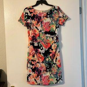 Pinkblush maternity mini flora dress